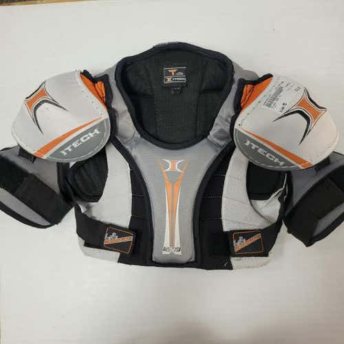Used Itech 255 Tl Md Hockey Shoulder Pads