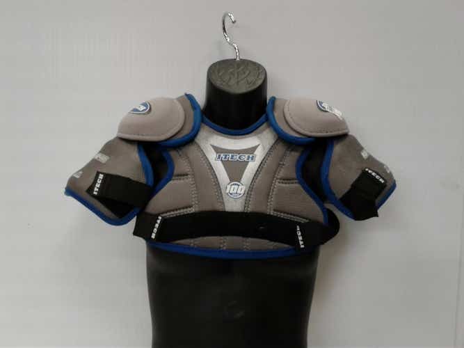 Used Itech 100 Series Sm Hockey Shoulder Pads