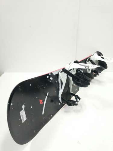 Used K2 Anything But Standard 159 Cm Men's Snowboard Combo