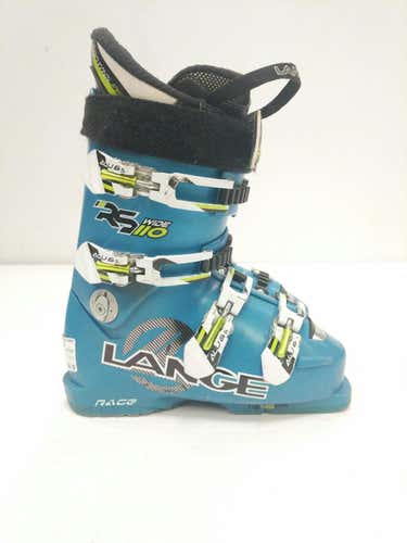 Used Lange Rs 110 Wide 245 Mp - M06.5 - W07.5 Boys' Downhill Ski Boots