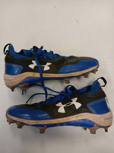 Used Under Armour Metal Cleat Charge Senior 11 Baseball And Softball Cleats