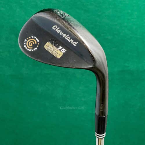 Cleveland CG15 Tour Zip Grooves Black 52-10 52° AW Wedge Traction Steel