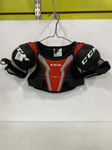 Used Ccm Yt-9-3 Md Hockey Shoulder Pads