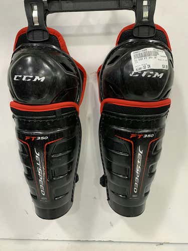 Used Ccm Ft 350 10" Hockey Shin Guards