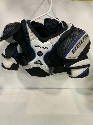 Used Bauer Sup One 75 Sm Hockey Shoulder Pads