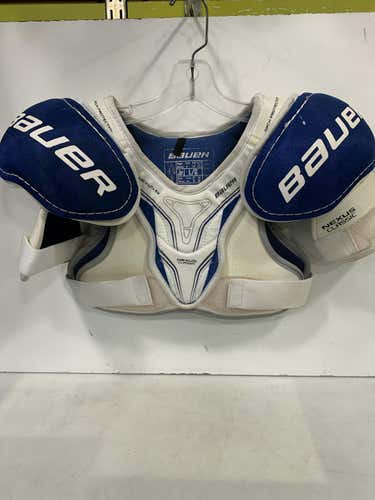 Used Bauer Nex Classic Lg Hockey Shoulder Pads