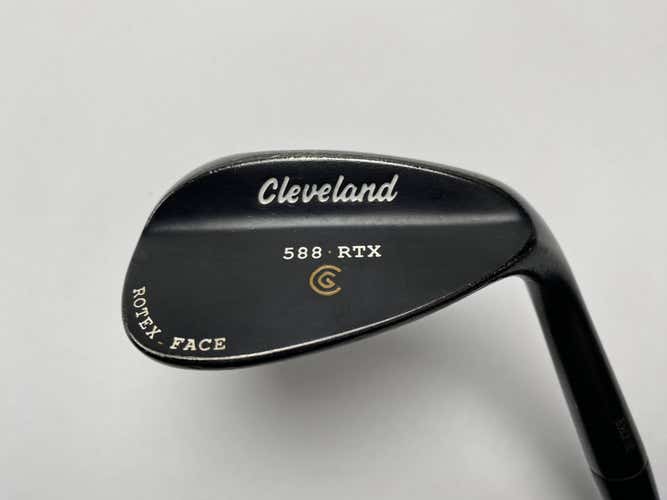 Cleveland 588 RTX Black Pearl 56* 14 True Temper Dynamic Gold Wedge Steel RH