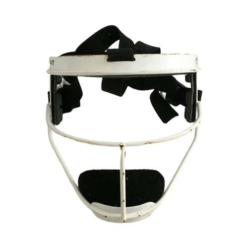Used Rip-it Adult Fielders Mask White Baseball And Softball Helmets
