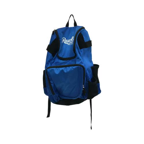 Used Rawlings Blue Bb Sb Backpack Baseball And Softball Equipment Bags
