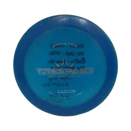 Used Dynamic Discs Lucid Trespass 173g Disc Golf Drivers