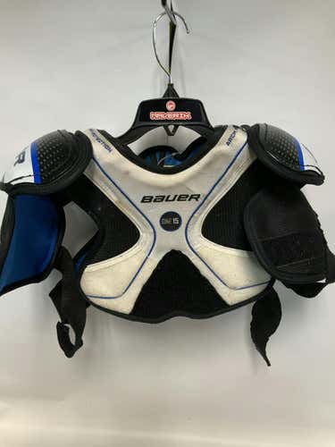 Used Bauer One 15 Sm Hockey Shoulder Pads