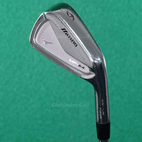 Mizuno MP-64 Forged Single 6 Iron Tour Issue Dynamic Gold S400 USA Steel Stiff