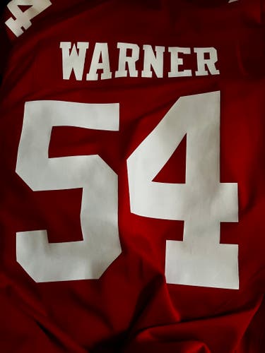 49ers Fred Warner Nike Jersey