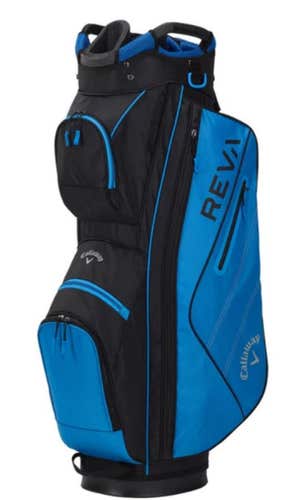Callaway REVA Cart Bag (10.5", 14-way top, Blue/ Black, LADIES) NSW