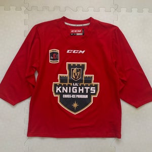 CCM Youth S/M Practice Hockey Jersey VGK Lil Knights