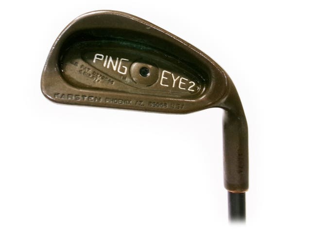 Ping Eye 2 BeCu Single 5 Iron Black Dot Graphite Ping TFC80 D Senior Flex