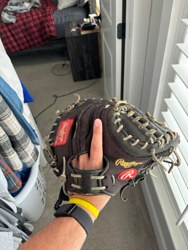Used Catcher's 34" Heart of the Hide Baseball Glove