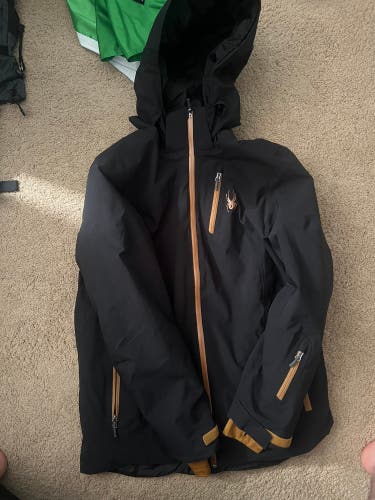 Black Size Large Spyder Jacket