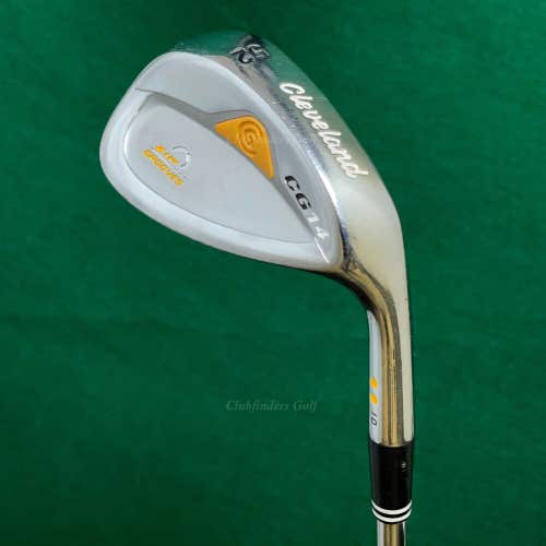 Cleveland CG14 Zip Grooves Chrome 52-10 52° Gap Wedge Flex Traction Steel