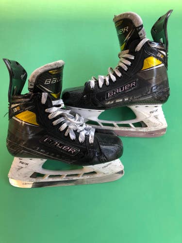 Used Senior Bauer Supreme 3S Pro Hockey Skates Regular Width Size 6