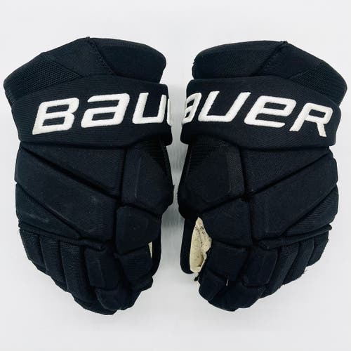 Bauer Vapor Hyperlite Hockey Gloves-14"-Custom Leather Palms Patch