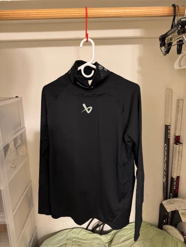 Bauer Neckprotect Long Sleeve Baselayer Top - Adult