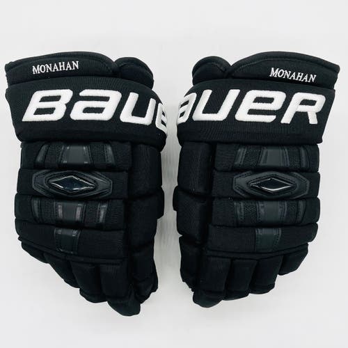 New Bauer Nexus 1000 Hockey Gloves-14-Single Layer Palms-Nash Gussets