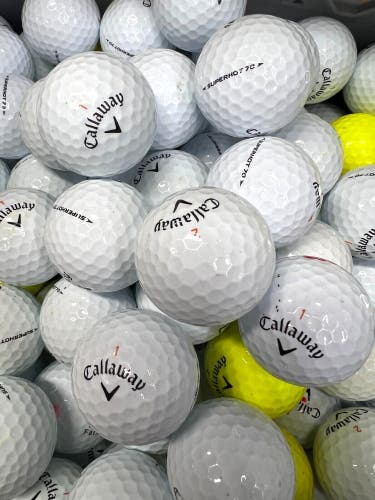 12 Callaway Superhot 70 Premium AAA Used Golf Balls
