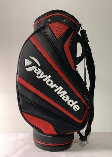 TaylorMade TM14 Tour DISPLAY Oversize Staff Bag Black Red 6-Way