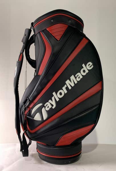 TaylorMade TM14 Tour DISPLAY Oversize Staff Bag Black Red 6-Way