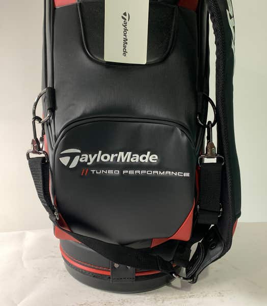 TaylorMade TM14 Tour DISPLAY Oversize Staff Bag Black Red 6
