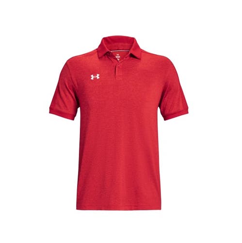 Men's Under Armour Red Trophy Polo Short Sleeve
