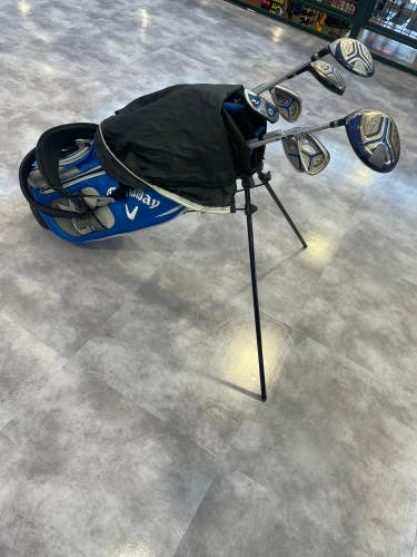 Used Junior Callaway XJ Clubs (Full Set) Left Hand 7 Pieces