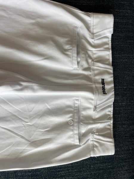 Marucci Baseball Pants White