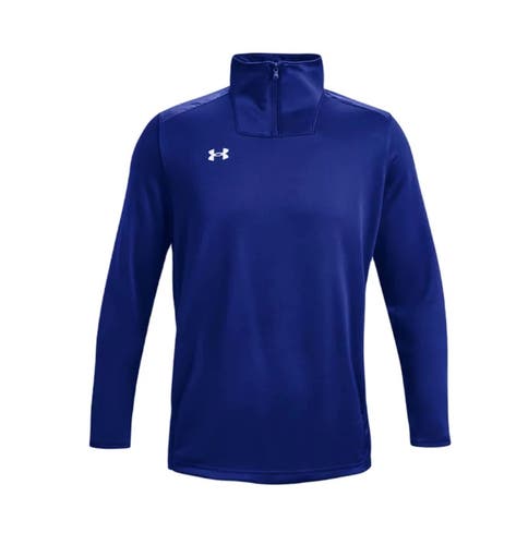 Royal Blue Under Armour Men's Command 1/4 Zip Pullover