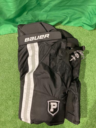 Black New Senior Small Bauer Nexus Custom Pro Hockey Pants Pro Stock