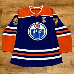 adidas Authentic Connor McDavid Edmonton Oilers Jersey (50)