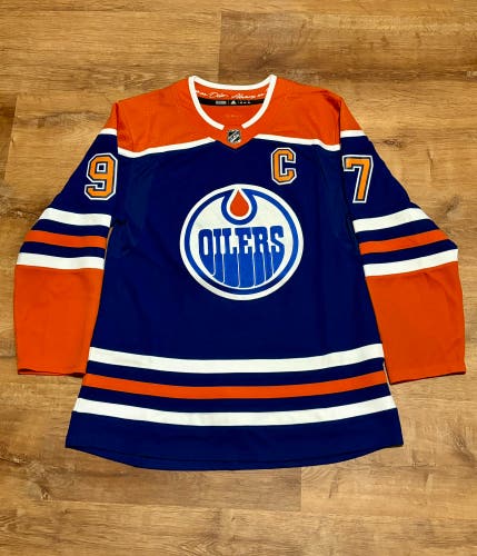 adidas Authentic Connor McDavid Edmonton Oilers Jersey (50)
