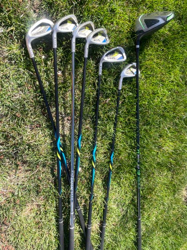 Used Junior Ping Prodi G Left Hand Clubs (Full Set) 7 Pieces