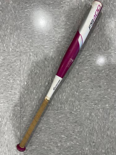 Pink Used 2016 Easton FS400 Bat (-12) Alloy 20 oz 32"