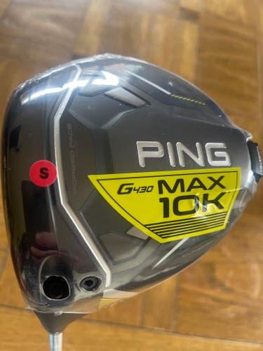 New Ping G430 Max 10k Left Hand Driver Stiff Flex 9 Loft
