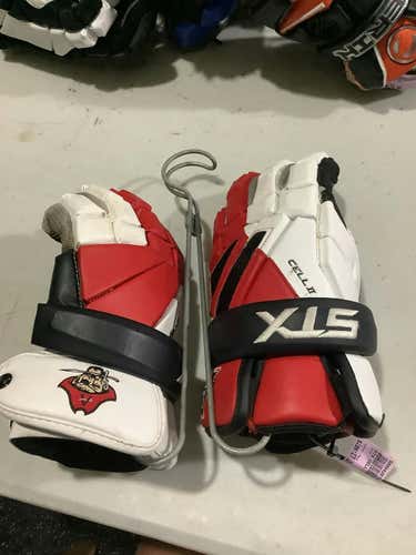 Used Stx Cell Ii 17" Men's Lacrosse Gloves