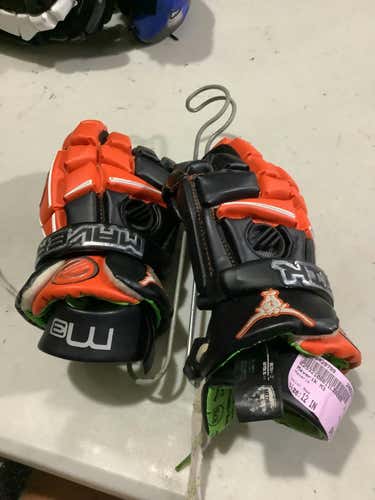 Used Maverik M3 12" Men's Lacrosse Gloves