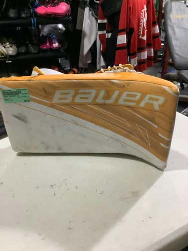 Used Bauer Supreme 1s Regular Goalie Blockers