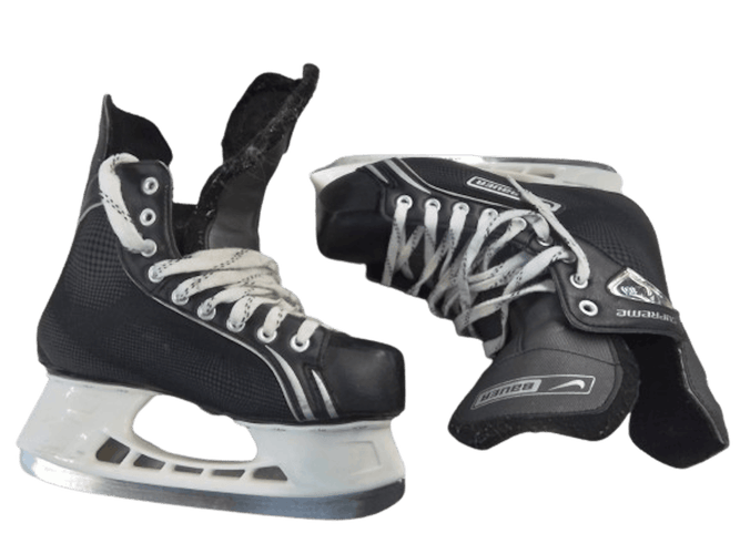 Used Bauer Supreme Senior 8 Ice Hockey Skates