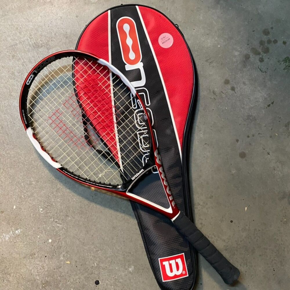 Wilson NCode N5 110 headsize 16x20 pattern 4 1/2 grip Tennis 