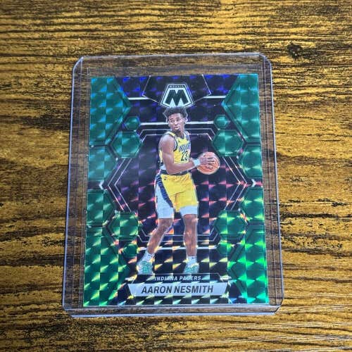 Aaron Nesmith Indiana Pacers 2022-23 Mosaic NBA Green Prizm Base Card #57