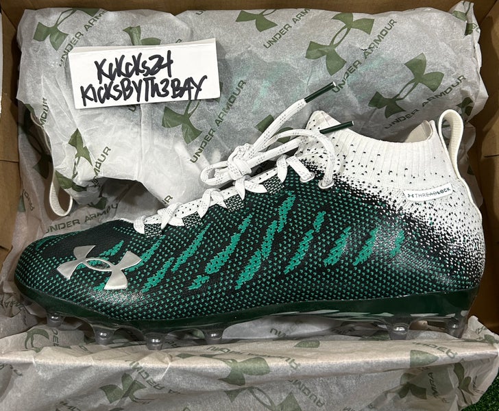 Under Armour Spotlight Lux MC Football Cleats Green Size Mens