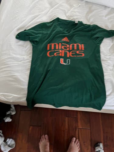 Miami Hurricanes Dry Fit T Shirt