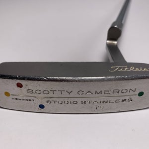 Scotty Cameron Studio Stainless Newport Putter 35" Mens RH